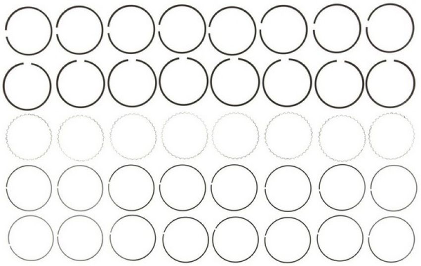 MAHLE 41556.020 Engine Piston Ring Set