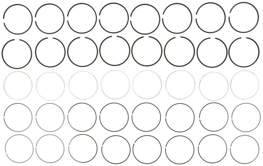 MAHLE 41556.030 Engine Piston Ring Set