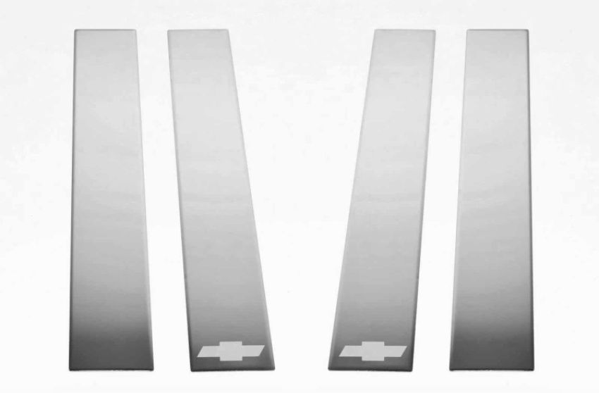 Putco 402670GM-1 19-20 Chevy Silv Fits Double Cab and Crew Cab - Bow Tie Etching
