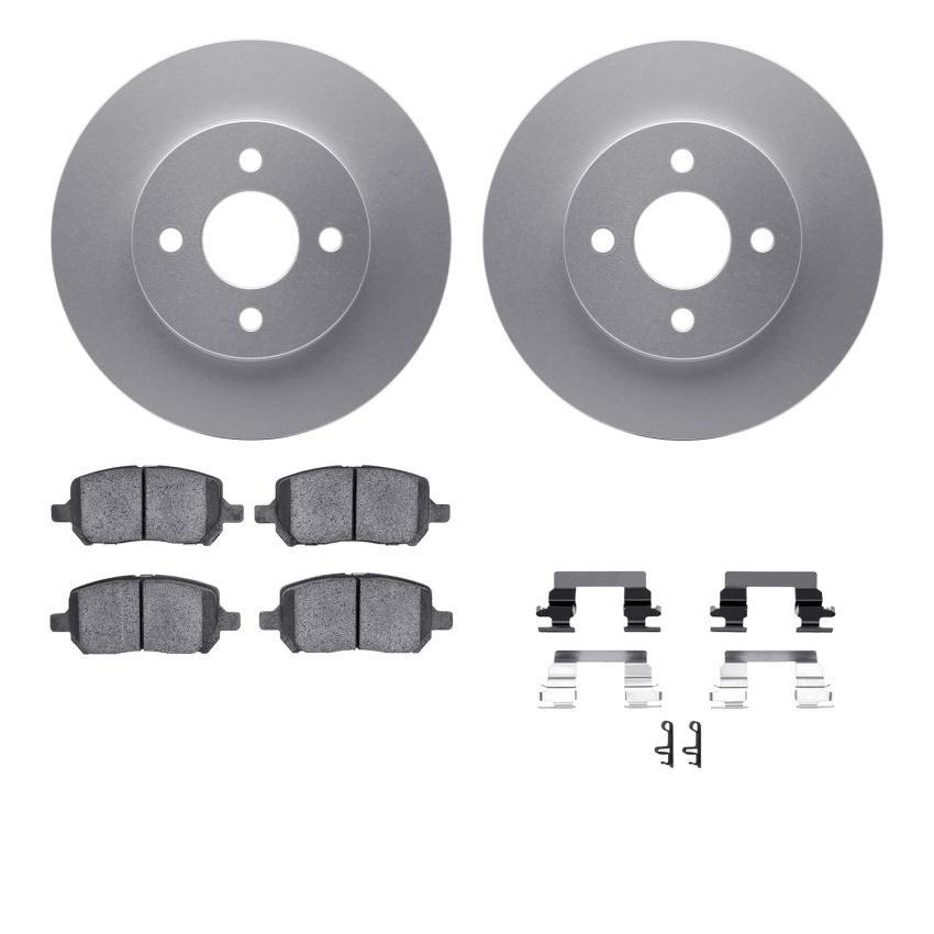 Dynamic Friction 4512-53012 Rotor Kit