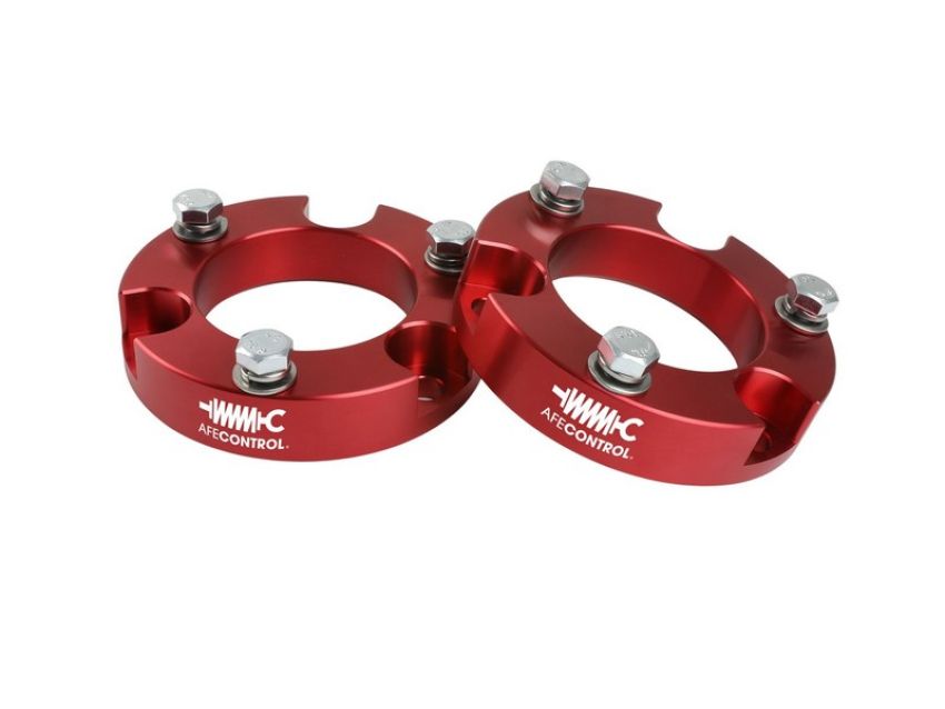 aFe Power 416-72T001-R aFe CONTROL 2.0 IN Leveling Kit Red