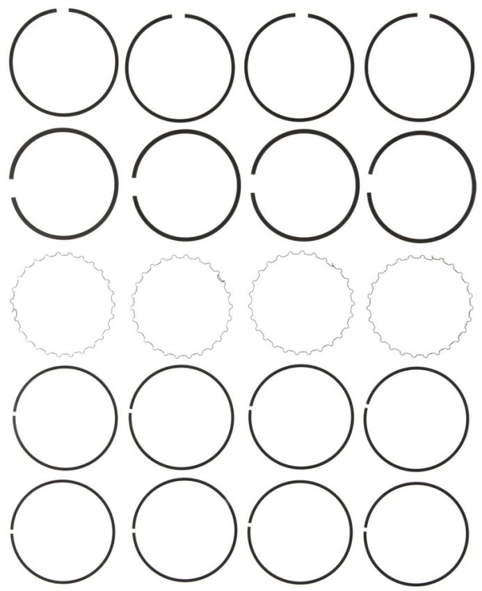 MAHLE 41618.030 Engine Piston Ring Set