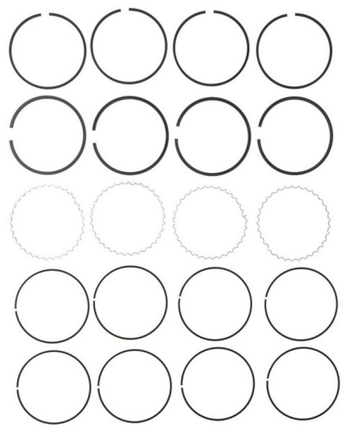 MAHLE 41622CP Engine Piston Ring Set