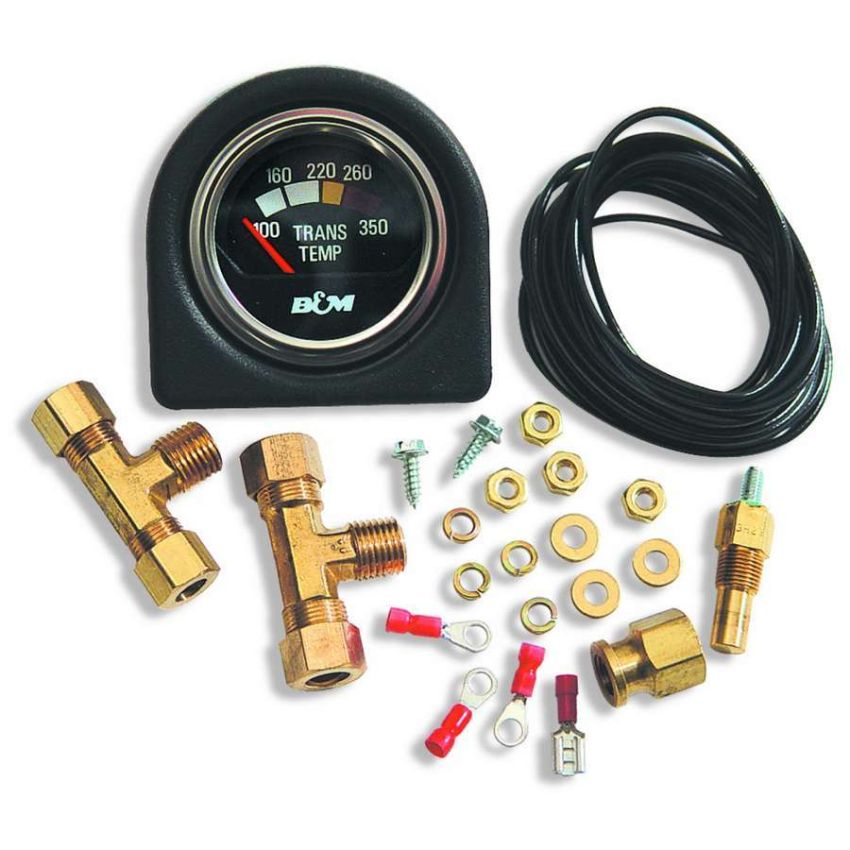 B&M 80212 Auto Trans Oil Temperature Gau