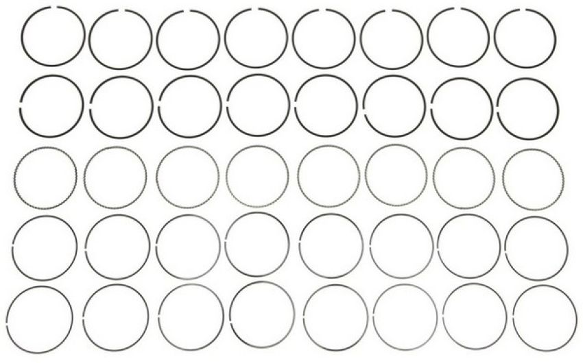 MAHLE 41699.030 Engine Piston Ring Set