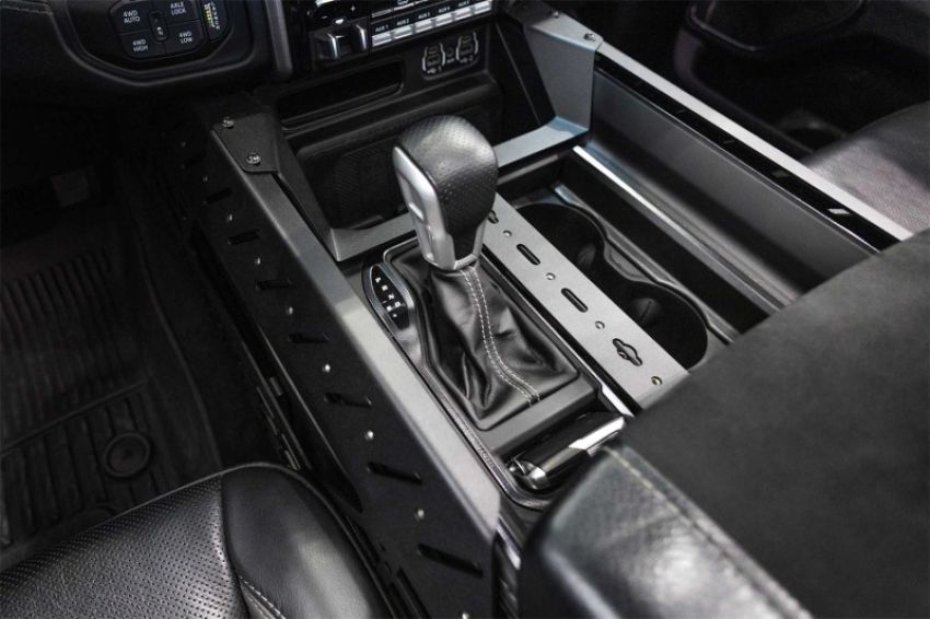 Addictive Desert Designs AC6202201NA 2021+ RAM 1500 TRX Center Console Molle Panels & Digital Device Bridge