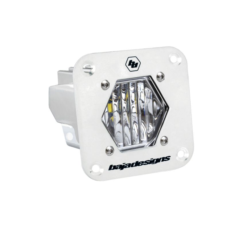 Baja Designs 381005WT S1 White Flush Mount Auxiliary Light Pod