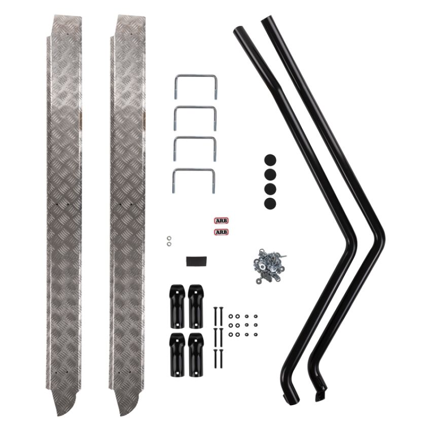 ARB 4411030 Deluxe Side Rail & Step 80Ser No Flr
