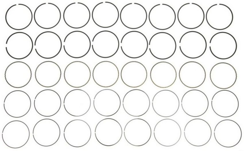MAHLE 41716.040 Engine Piston Ring Set