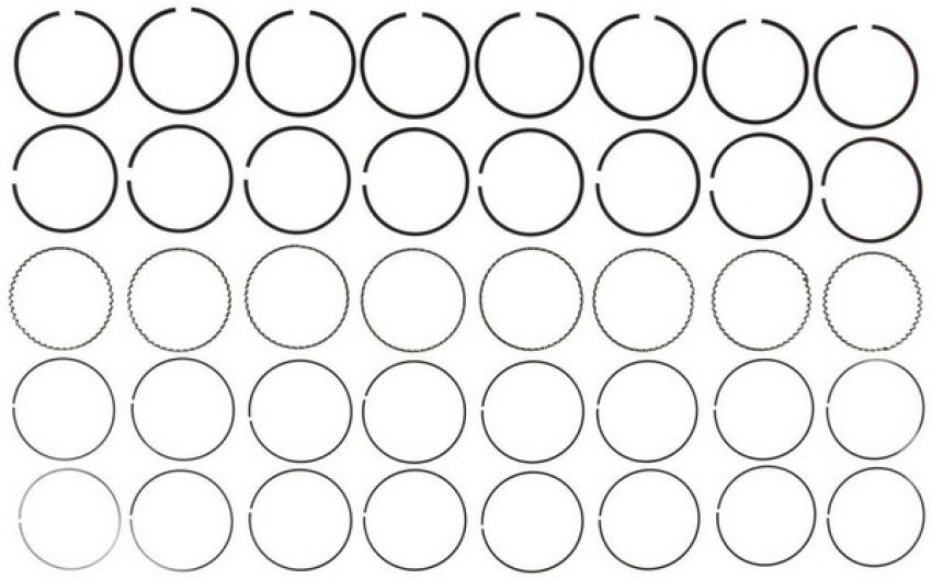 MAHLE 41716.060 Engine Piston Ring Set