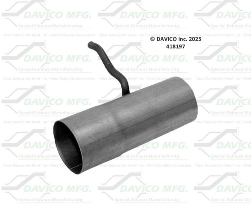 Davico Mfg 418197 Prebent exhaust pipe