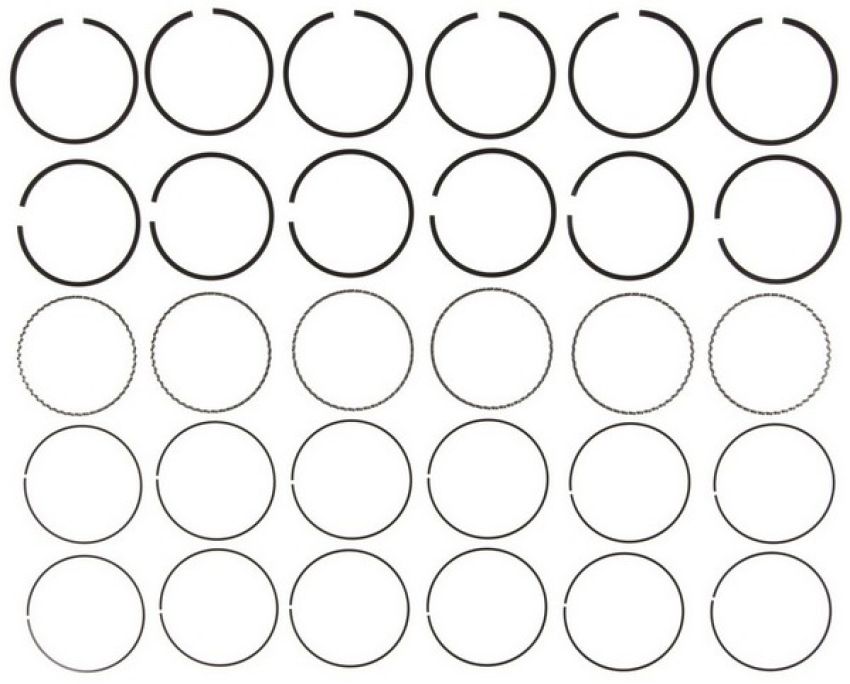 MAHLE 41844 Engine Piston Ring Set