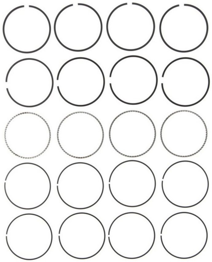 MAHLE 41857CP Engine Piston Ring Set
