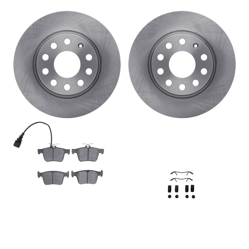 Dynamic Friction 6512-74356 Rotor Kit