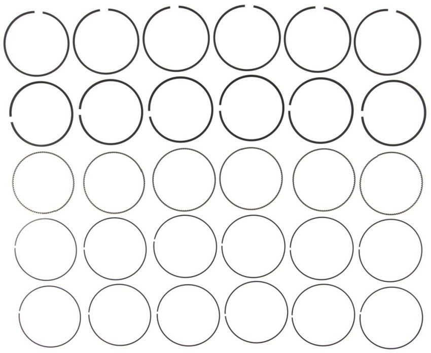 MAHLE 41907CP.020 Engine Piston Ring Set