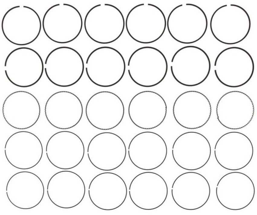 MAHLE 41912CP Engine Piston Ring Set