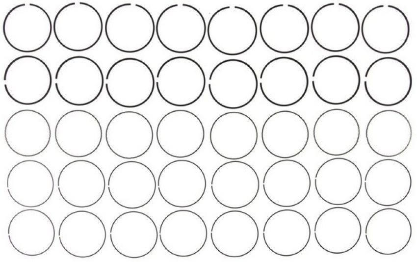 MAHLE 41930CP Engine Piston Ring Set