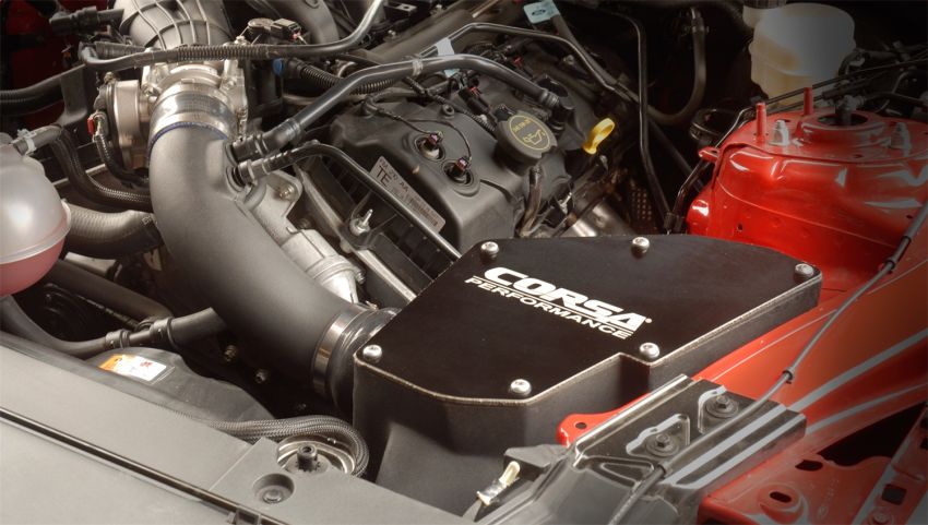 Corsa Performance 419637 Closed Box Air Intake with Pro5 Oiled Filter
