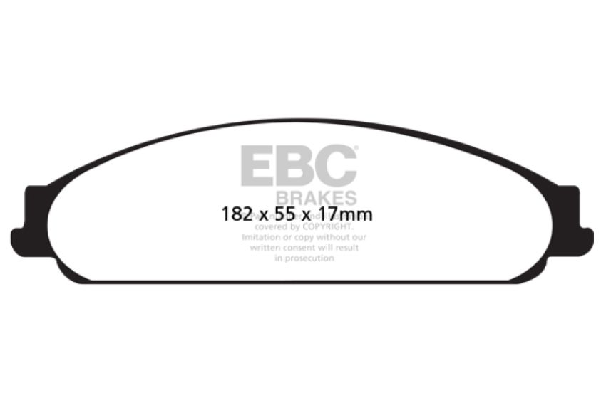 EBC Brakes DP31730C Redstuff Ceramic Low Dust Brake Pads