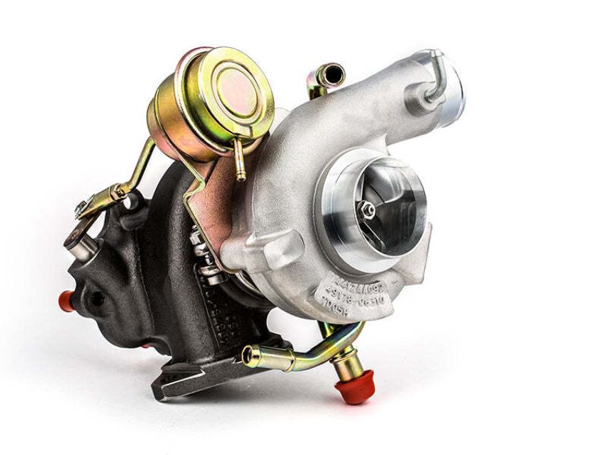 Forced Performance 2029000-0502010 Subaru STi 7151S UHF Turbo 58mm Black Housing Internal WG w/Oil Line (D/S Only)