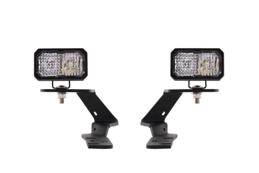 Diode Dynamics DD6589 19-21 Ford Ranger Stage Series 2in LED Ditch Light Kit - Pro White Combo