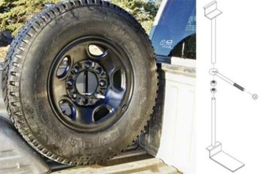 Titan Fuel Tanks 9901330 TITAN Spare Tire Buddy