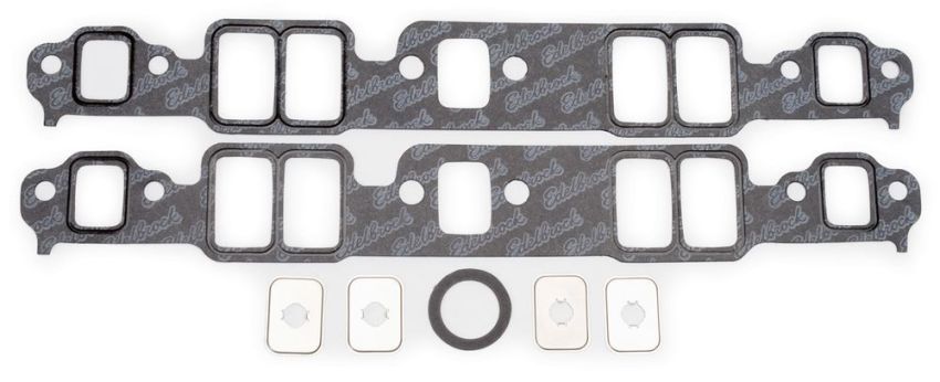 EDELBROCK EDE7201 Intake Gasket Set - 55-86 SBC