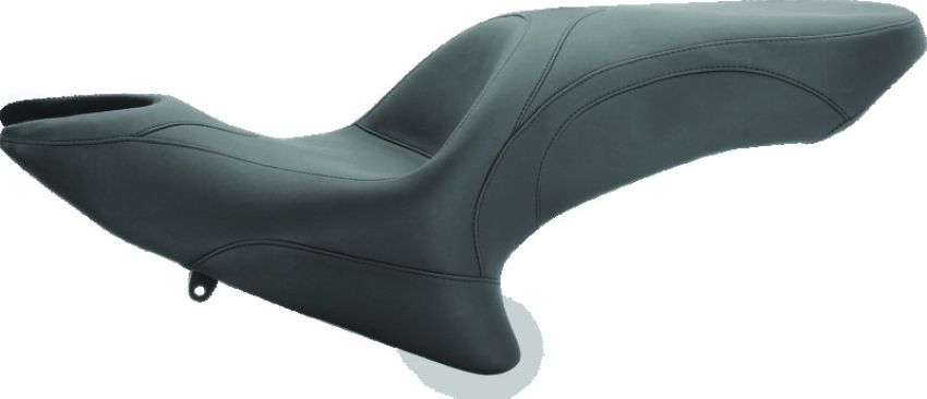Mustang Motorcycle 76824 Mustang 10-17 Victory Cross Rds, Cross Country, Hard-Ball, Magnum Touring 1PC Seat - Black