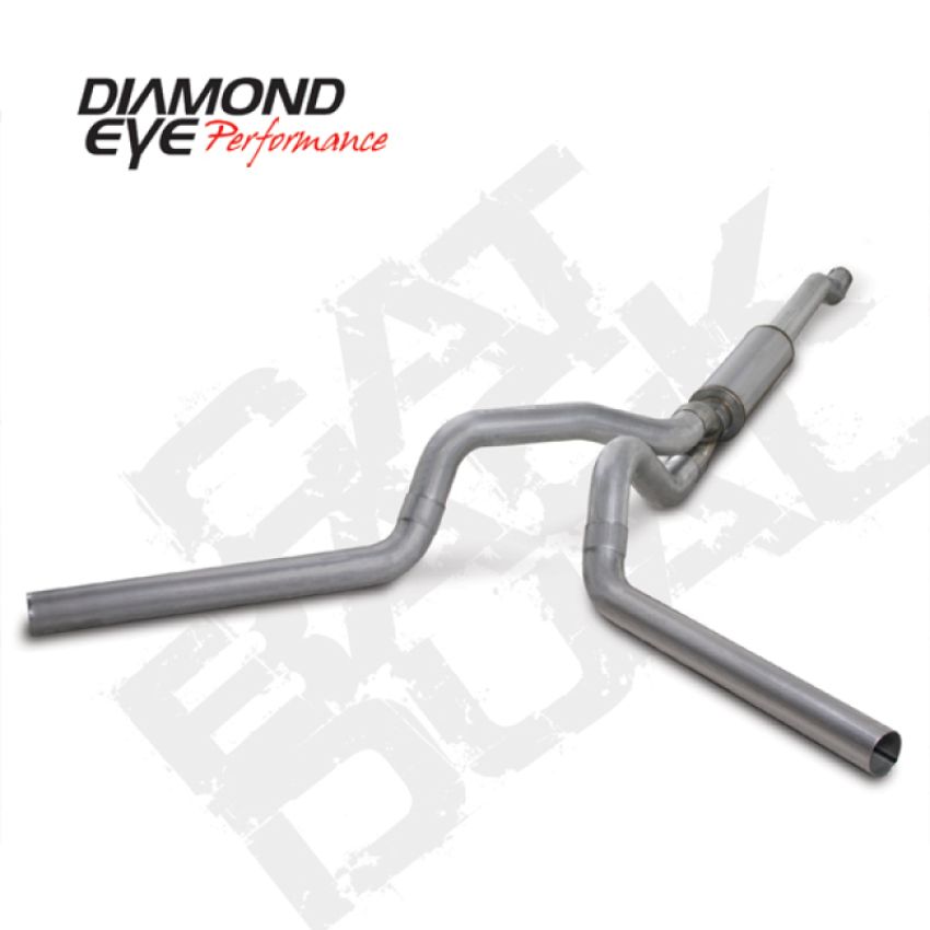 Diamond Eye Performance K4340A Diamond Eye KIT 4in CB DUAL AL: 03-07 FORD 6.0L F250/F350