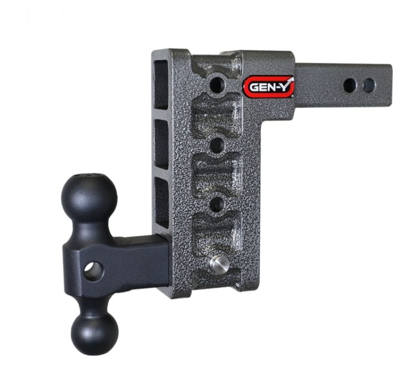 GEN-Y Hitch GH-314 Gen-Y Mega Duty 2in Shank 7.5in Drop 1.5K TW 10K Hitch w/GH-031 Dual-Ball
