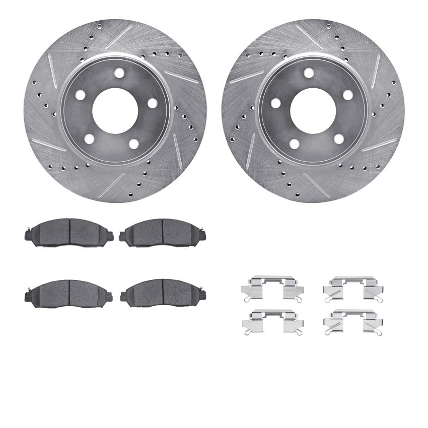 Dynamic Friction 7512-67109 Rotor Kit