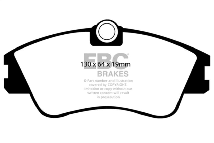 EBC Brakes DP61030 6000 Series Greenstuff Truck/SUV Brakes Disc Pads