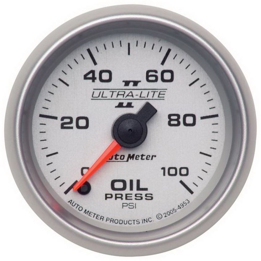 AutoMeter 4953 GAUGE, OIL PRESSURE, 2 1/16