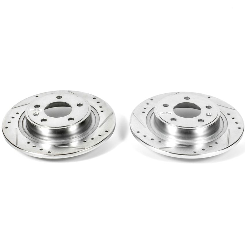 PowerStop AR82149XPR PowerStop Evolution Performance Drilled, Slotted & Plated Brake Rotor Pair