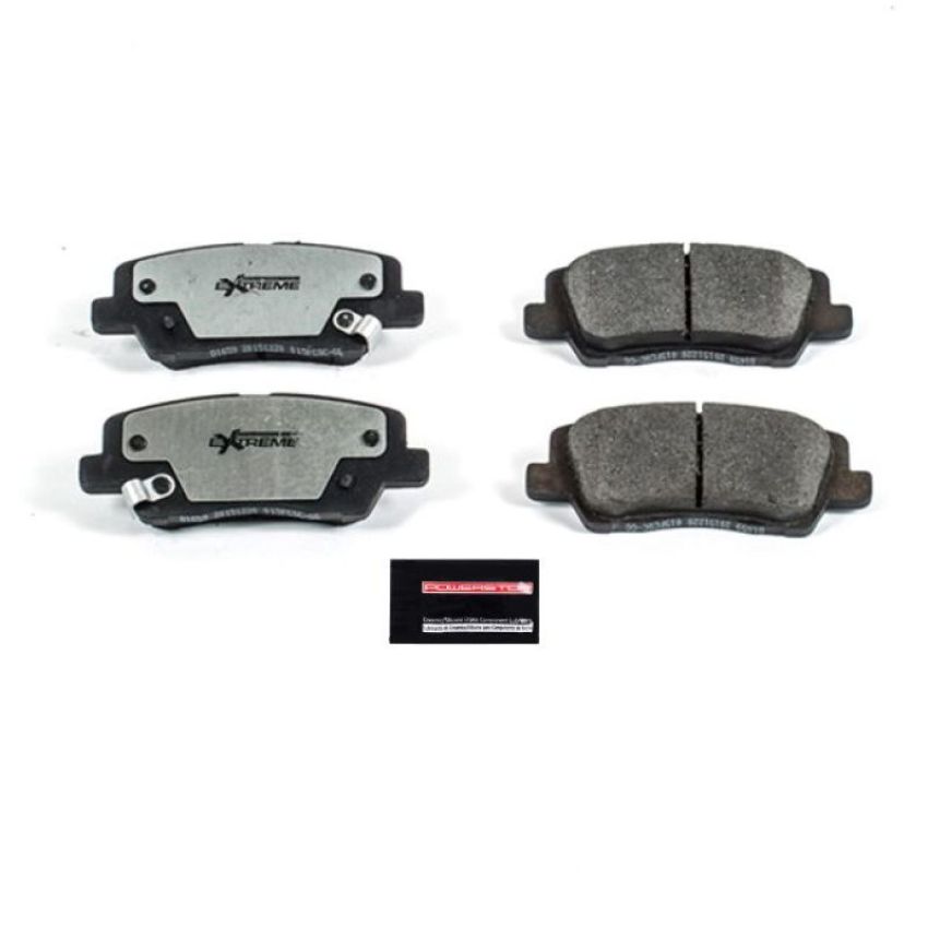 PowerStop Z26-1659 PowerStop - Z26 Performance Carbon-Fiber Ceramic Brake Pads with Hardware Kit