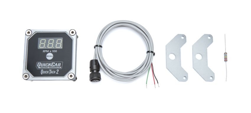 QUICKCAR RACING PRODUCTS QRP611-102 QuickCar QuickTach 2 LED Tachometer