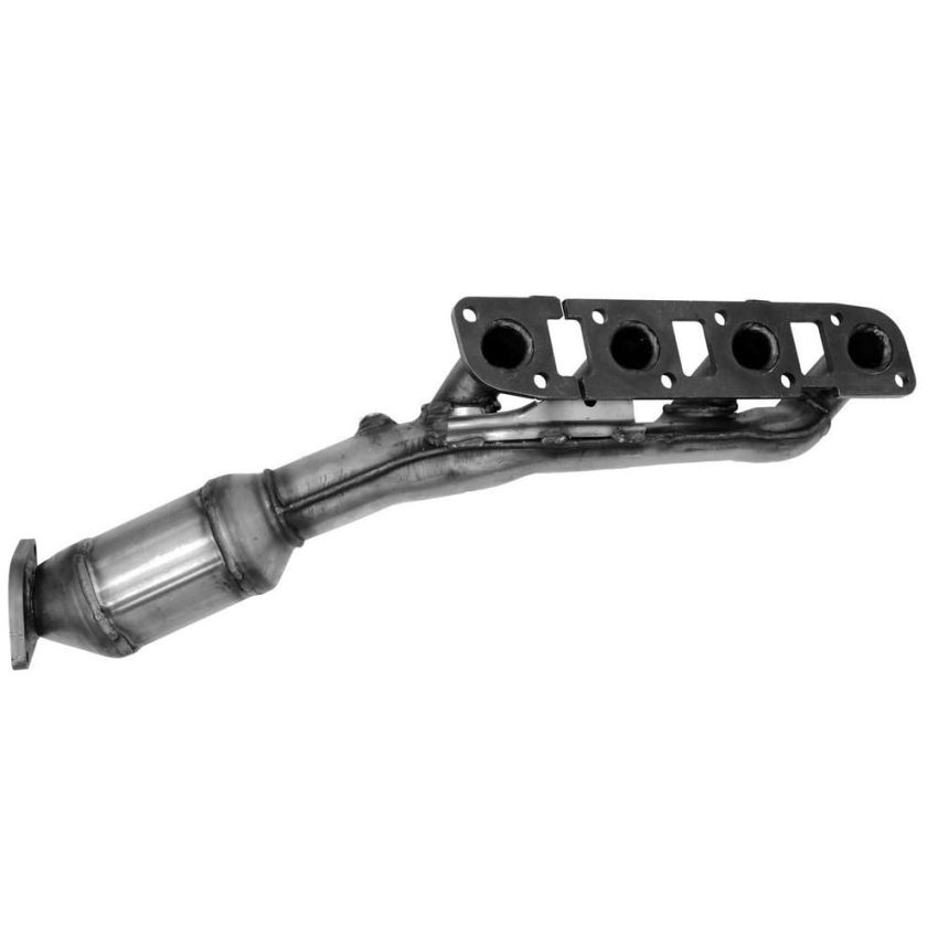 FORTLUFT 4401533 Front Passenger Side EPA (Federal) Direct-Fit Catalytic Converter for 11-13 Infiniti QX56, 14-17 QX80