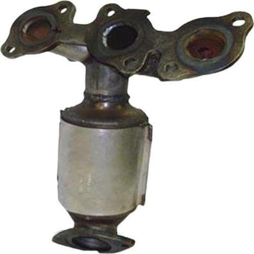 FORTLUFT 4401816 Front Passenger Side EPA (Federal) Direct-Fit Catalytic Converter for 04-06 Lexus ES330, 04-06 Toyota Camry, 04-08 Solara