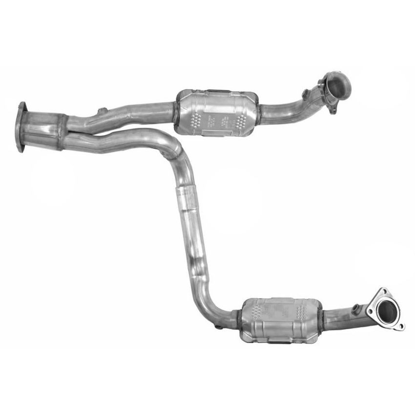 FORTLUFT 4401393 EPA (Federal) Direct-Fit Catalytic Converter for 02-05 Cadillac Escalade, 02-06 Chevy Avalanche, Silverado 1500, 00-05 Suburban, Tahoe, 00-06 GMC Sierra 1500, 00-05 Yukon