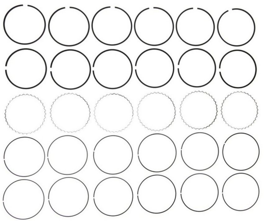 MAHLE 42001CP Engine Piston Ring Set