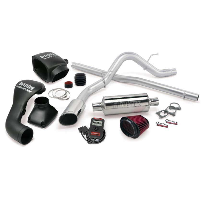 Banks Power 48481 04-08 Ford 5.4L F-150 SCMB Stinger System - SS Single Exhaust w/ Chrome Tip