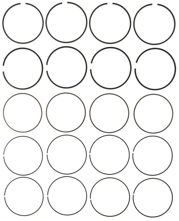 MAHLE 42077CP.020 Engine Piston Ring Set