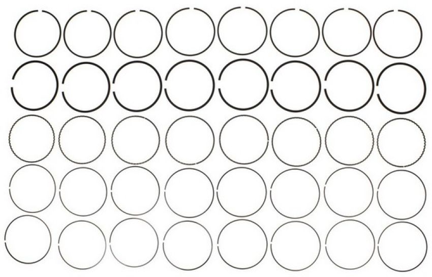 MAHLE 42091CP Engine Piston Ring Set