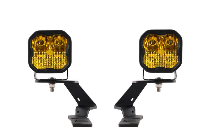 Diode Dynamics DD6586 19-21 Ford Ranger Pro SS3 LED Ditch Light Kit - Yellow Combo