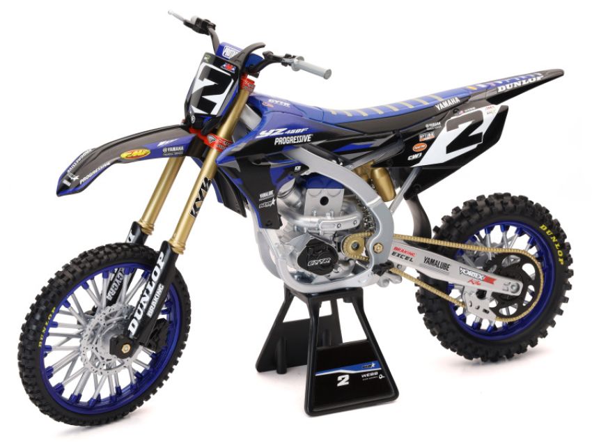 New Ray Toys 49753 Yamaha YZF450F Star Racing Team ( Cooper Webb #2)/Scale - 1:6