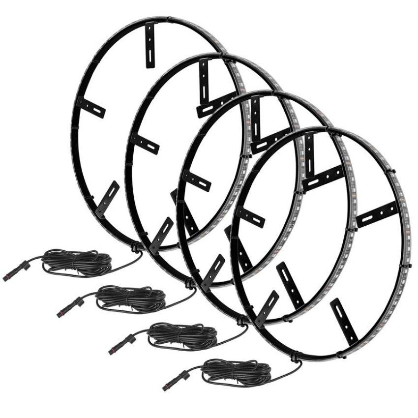 Oracle Lighting 4210-334 ORACLE Lighting LED Illuminated Wheel Rings - ColorSHIFT - 15in.