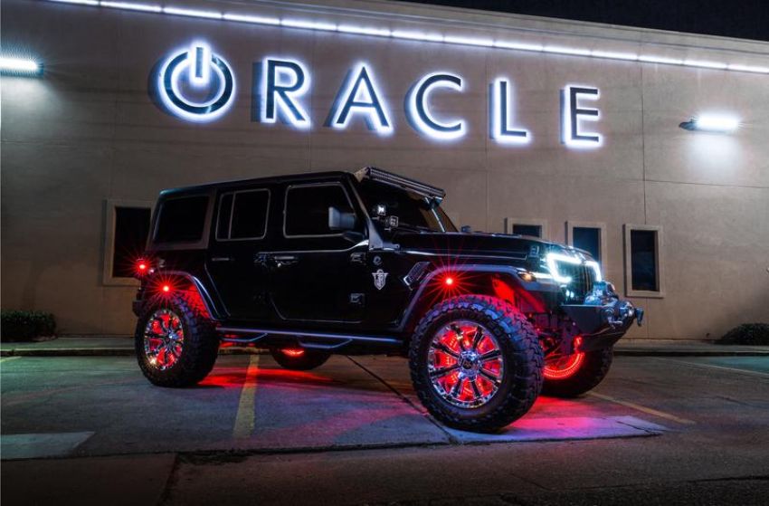 Oracle Lighting 4210-334 ORACLE Lighting LED Illuminated Wheel Rings - ColorSHIFT - 15in.