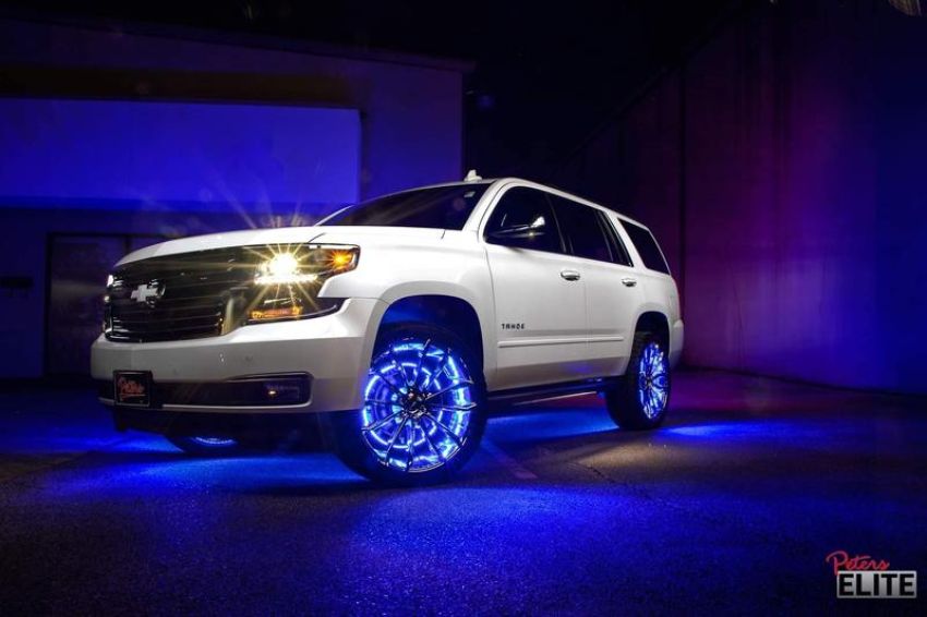 Oracle Lighting 4210-334 ORACLE Lighting LED Illuminated Wheel Rings - ColorSHIFT - 15in.
