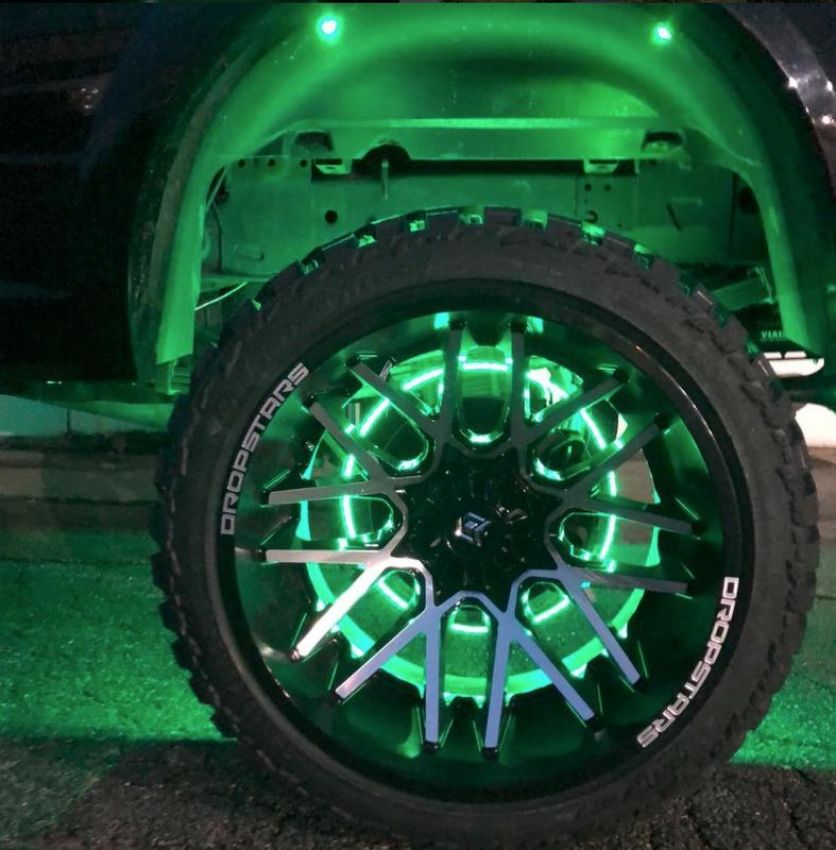 Oracle Lighting 4210-334 ORACLE Lighting LED Illuminated Wheel Rings - ColorSHIFT - 15in.