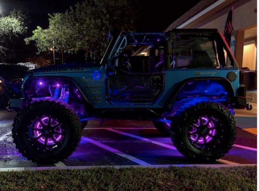 Oracle Lighting 4210-334 ORACLE Lighting LED Illuminated Wheel Rings - ColorSHIFT - 15in.